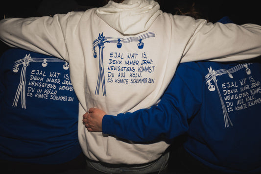 Die "Wenigstens Köln" - Pullis