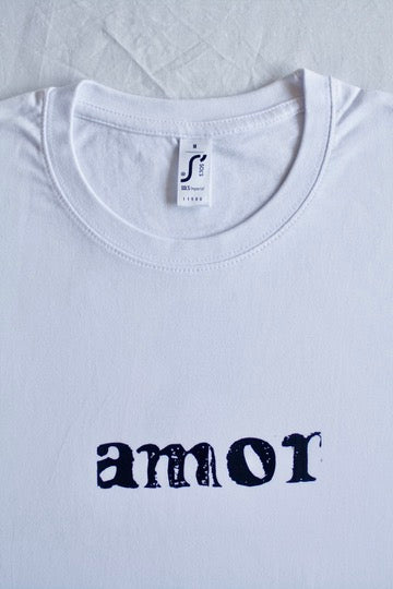 amor print black