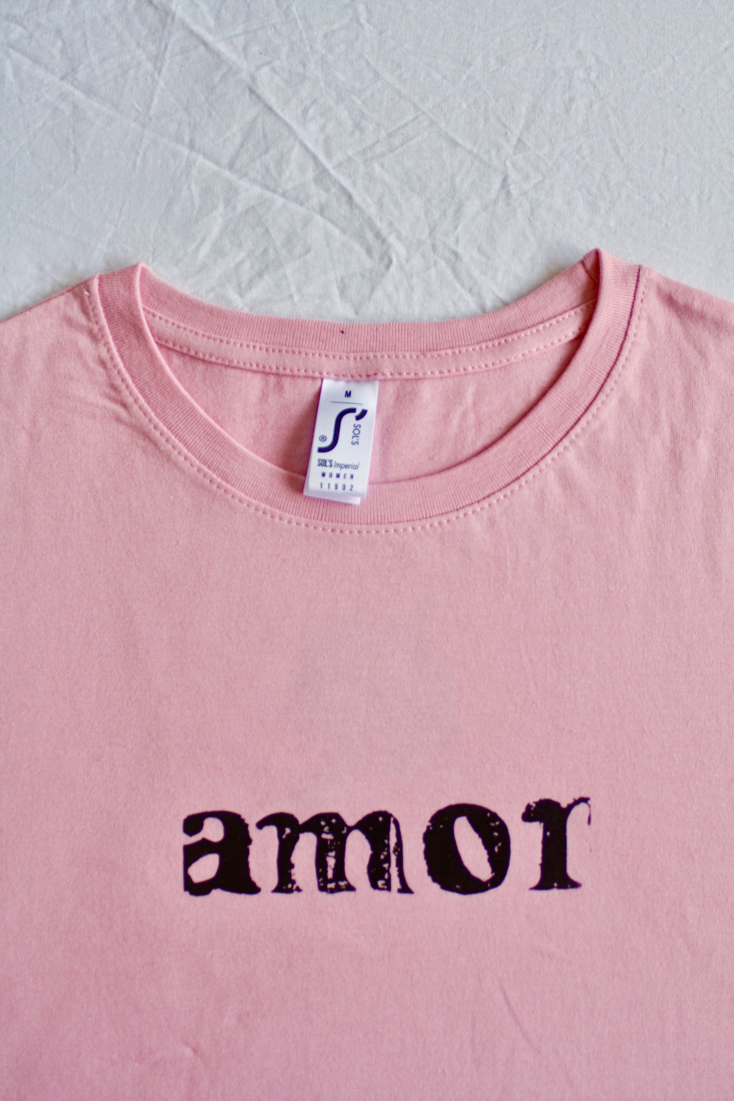 amor print black