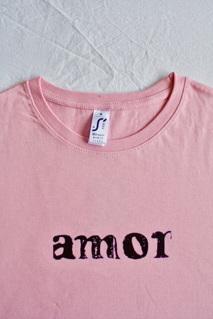 amor print black