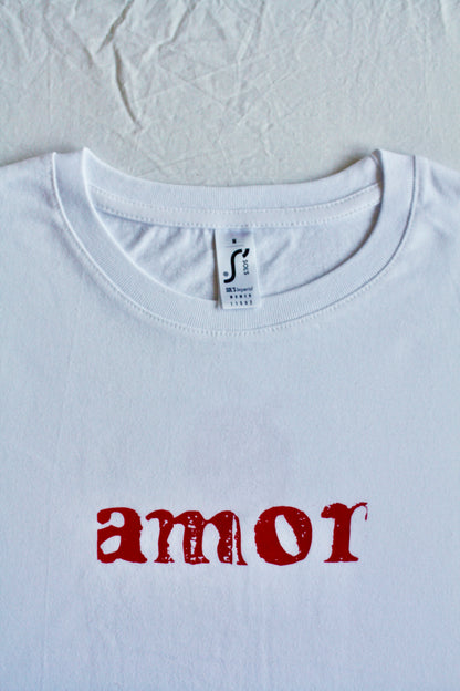 amor print red